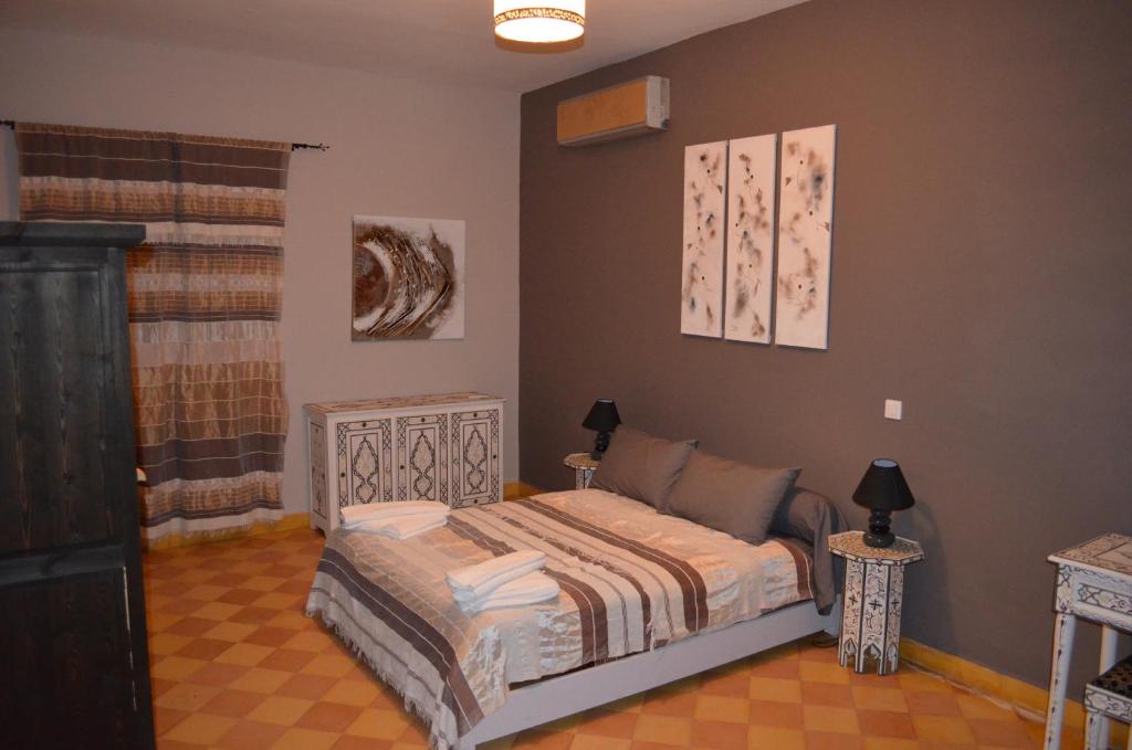 Postel nebo postele na pokoji v ubytování Casa Naima