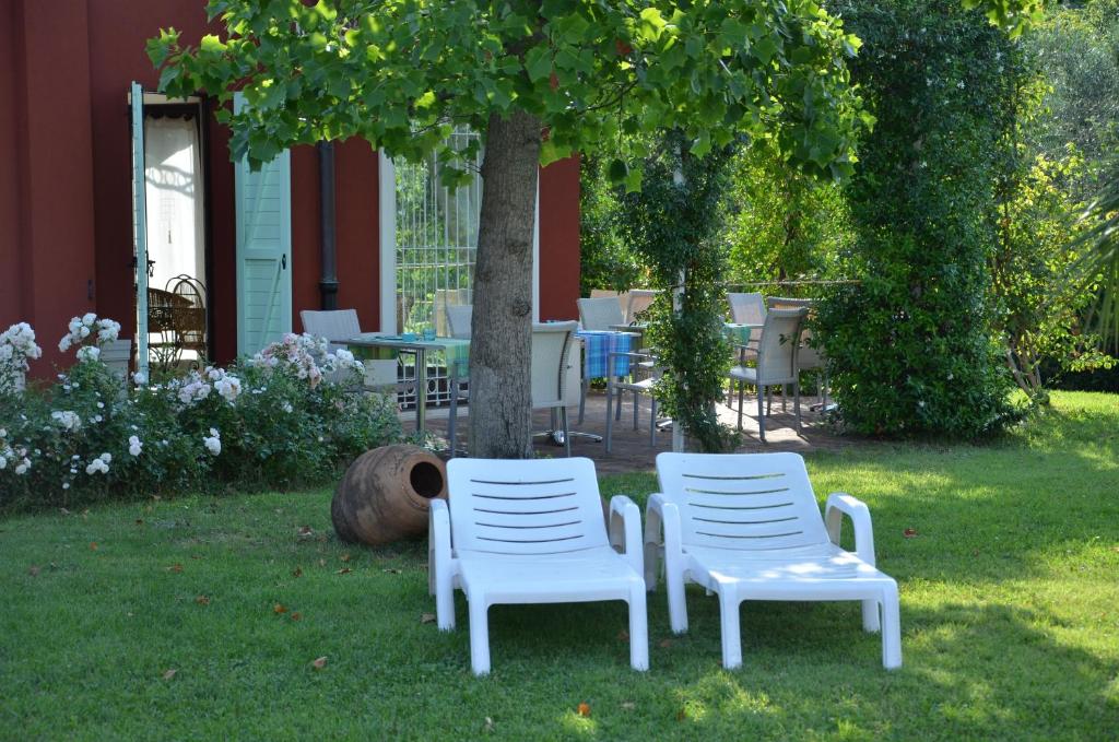 Zahrada ubytování Borgo Rosso Country House B&B