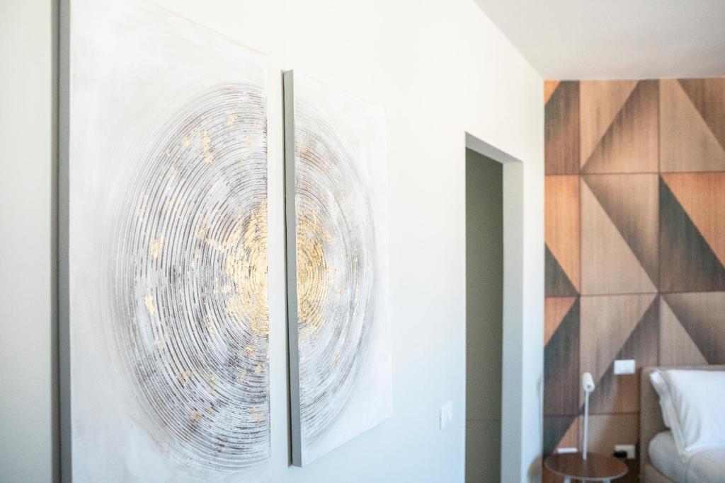 Posteľ alebo postele v izbe v ubytovaní Residenza del Sele