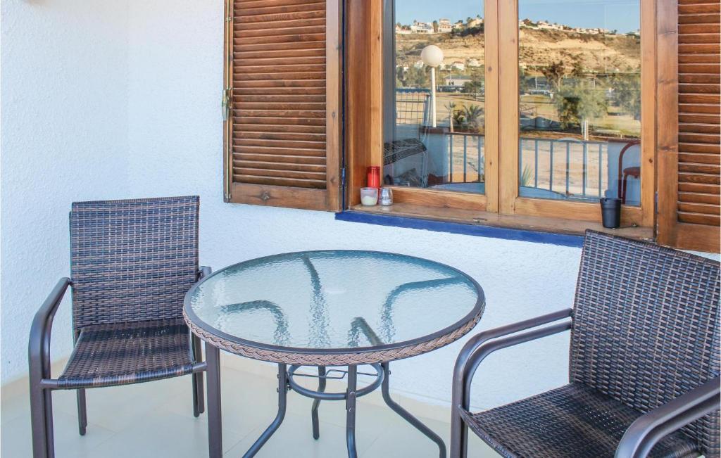 Balkón nebo terasa v ubytování Gorgeous Apartment In Rojales With Wifi