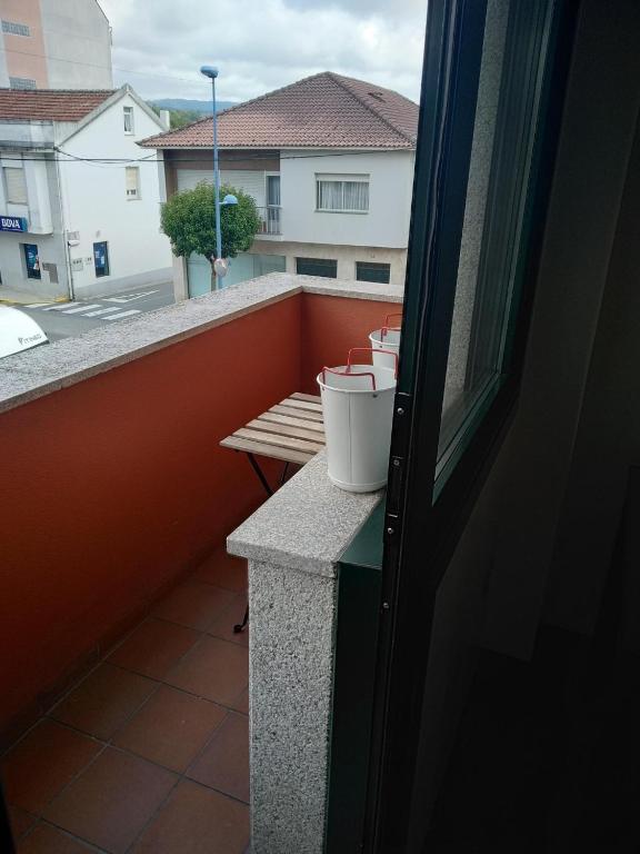 Balkón nebo terasa v ubytování Apartamento Camiño dos Faros