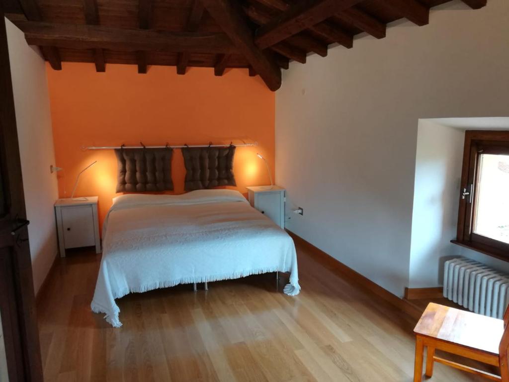 Postel nebo postele na pokoji v ubytování La Colombaia