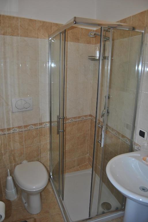 Koupelna v ubytování Villa Aurora B&B