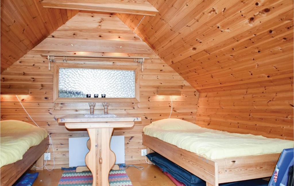 Postel nebo postele na pokoji v ubytování Holiday Home Joels Väg Färjestaden