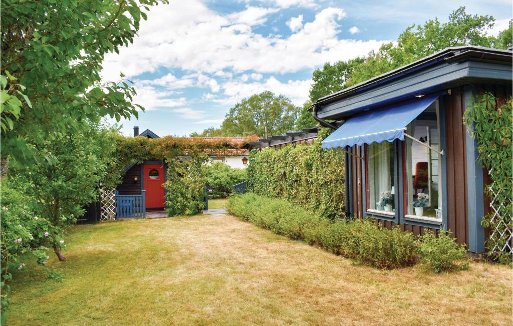 Zahrada ubytování Holiday Home Joels Väg Färjestaden