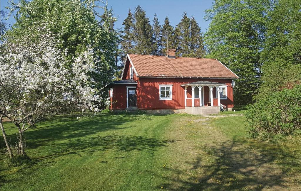 Zahrada ubytování Holiday Home Boigen Böljan Falköping