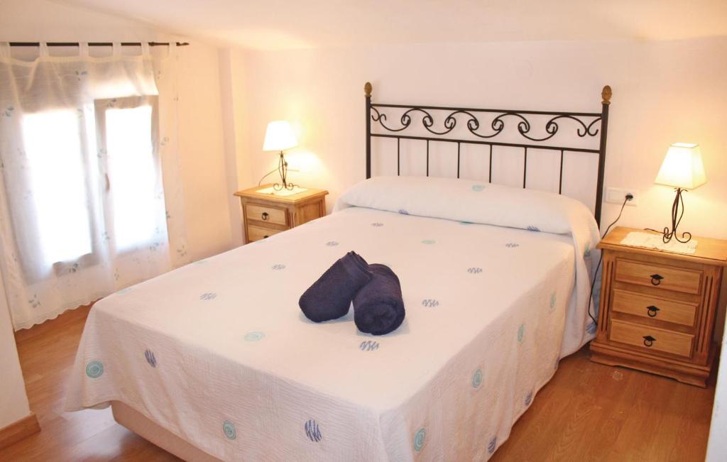 Posteľ alebo postele v izbe v ubytovaní Amazing Home In Frigiliana