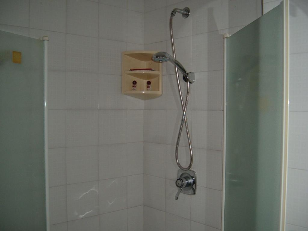 Koupelna v ubytování Albergo Luca