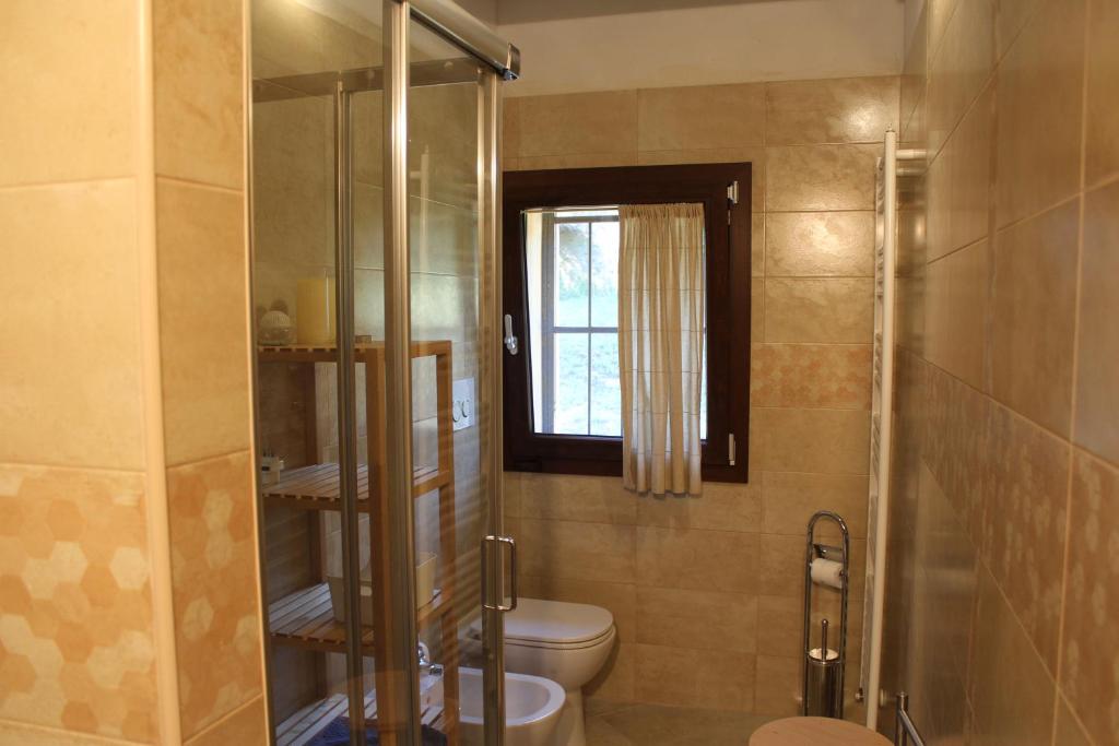 Koupelna v ubytování Archi Rooms