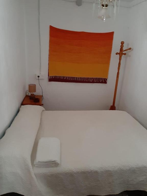 Cama o camas de una habitación en Casa Rocio