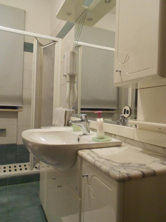Koupelna v ubytování B&B La Quercia