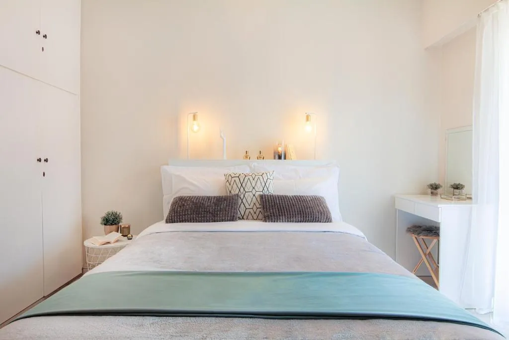 Godiva Plays - Stylish aerialist's concept flat + pole, Athens, Greece