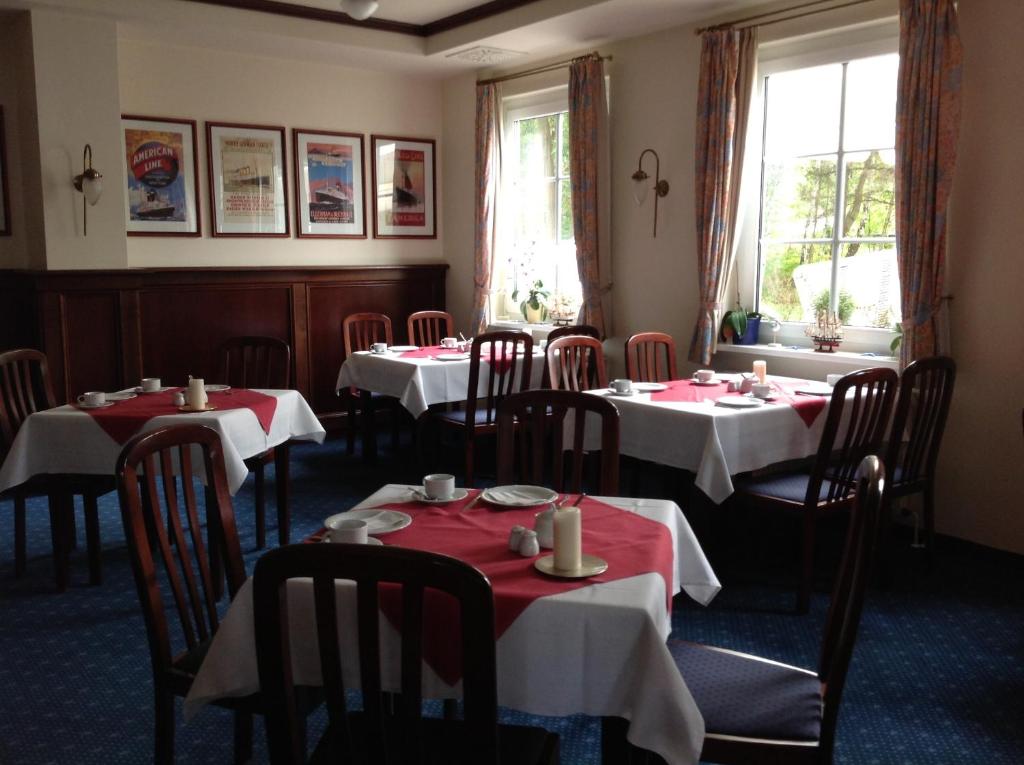 Restaurace v ubytování Dünenhotel am Meer