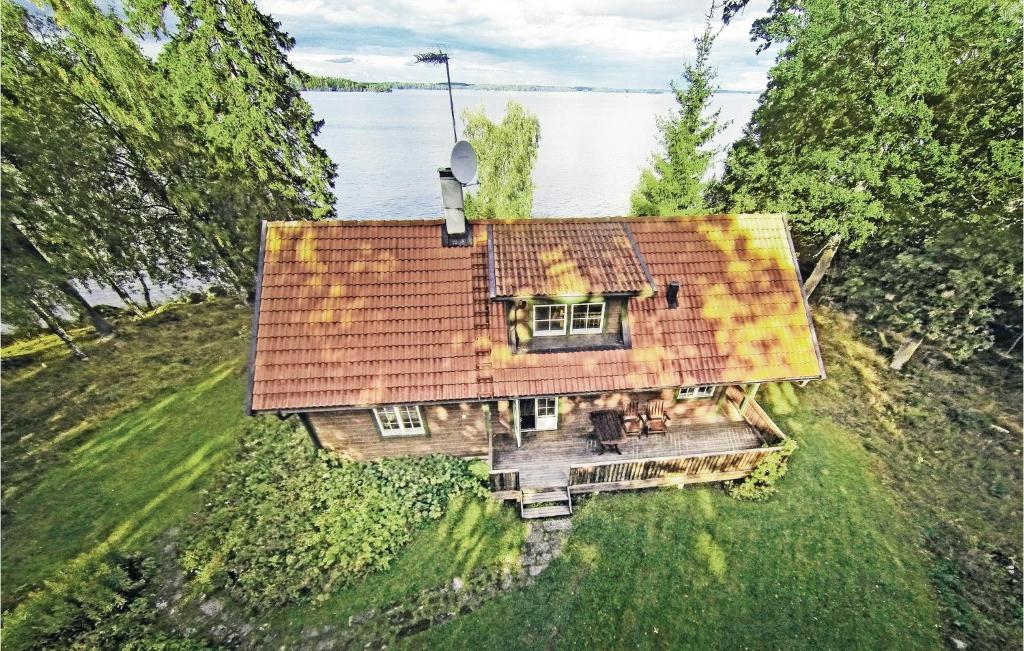 Letecký snímek ubytování Lovely Home In Kvicksund With Sauna