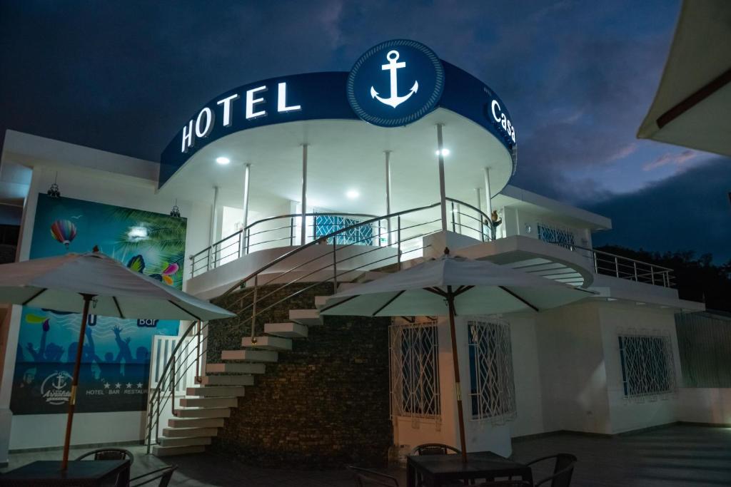 Budova, kde se hotel nachází