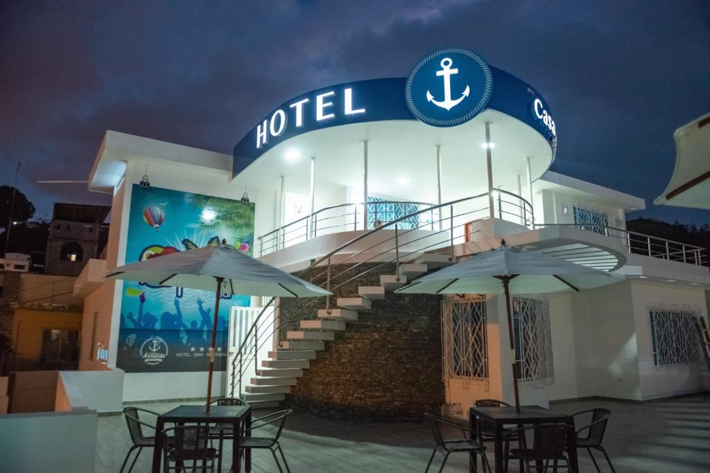 Budova, kde se hotel nachází