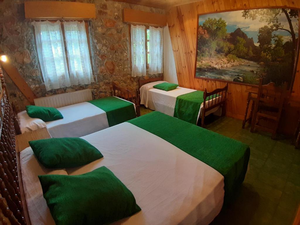 Postel nebo postele na pokoji v ubytování Picon del Conde
