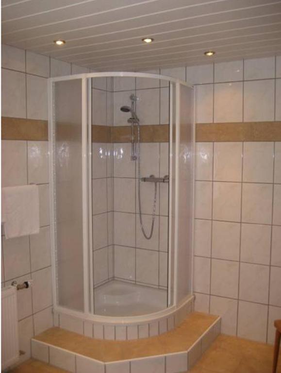 Koupelna v ubytování Pension Klausnerhof