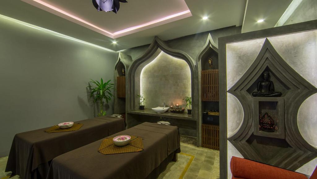Posezení v ubytování Central Suite Residence