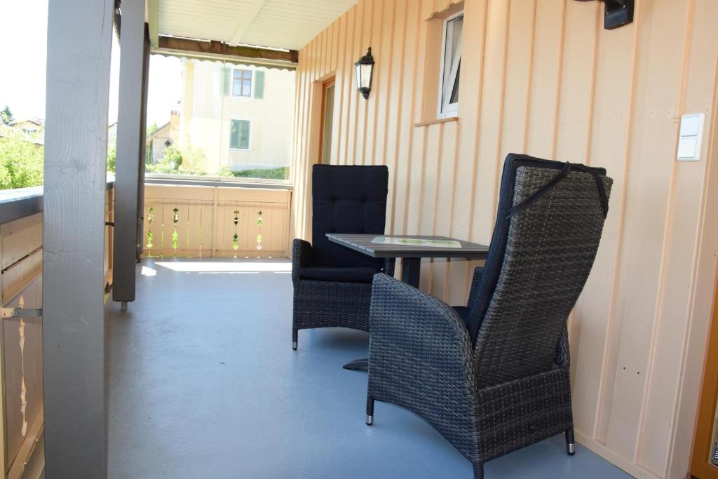 Posezení v ubytování Ferienwohnung Close