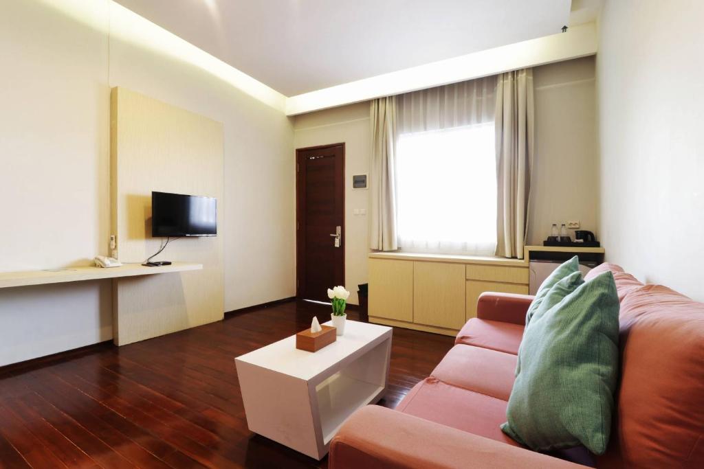 TV a/nebo společenská místnost v ubytování Pejaten Valley Residence