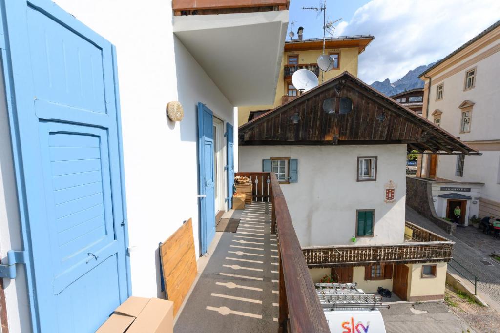 Budynek, w którym mieści się apartament