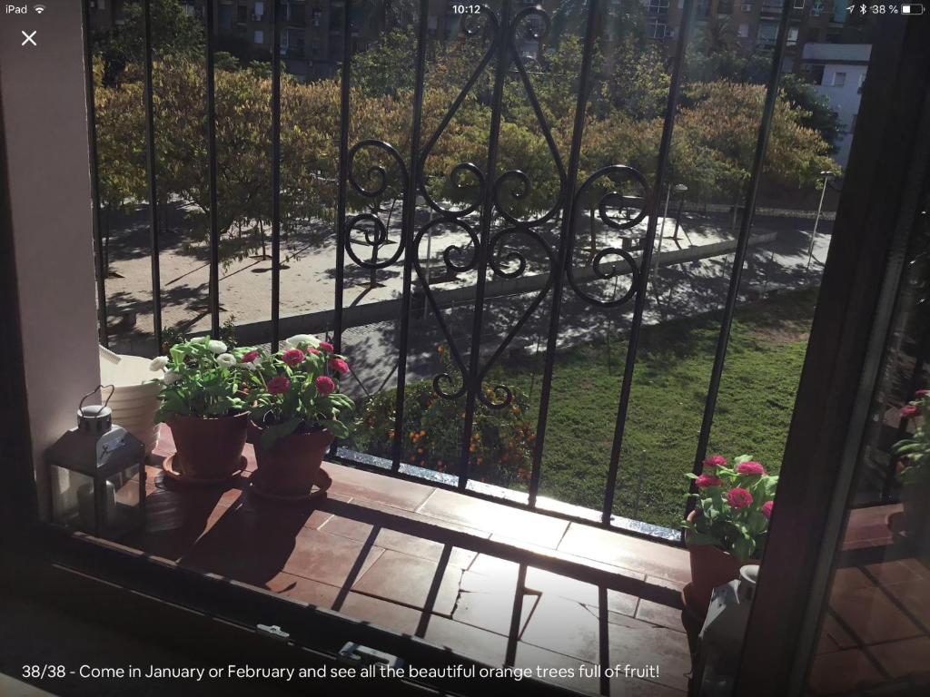 A balcony or terrace at Golondrina