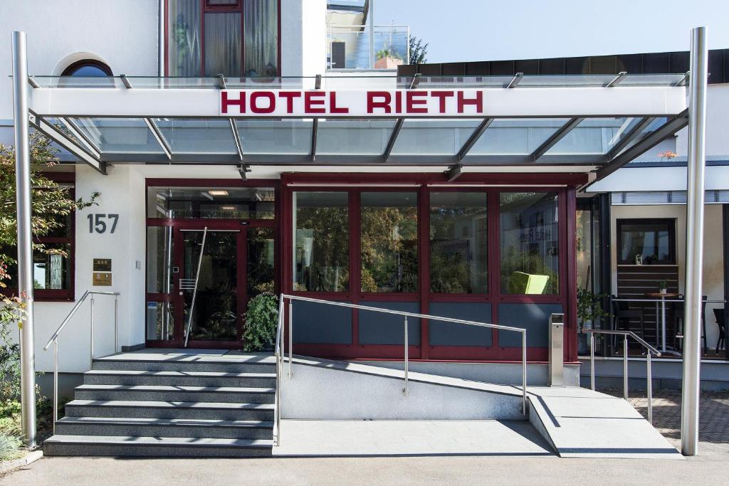 Exteriér nebo vchod ubytování Hotel Rieth