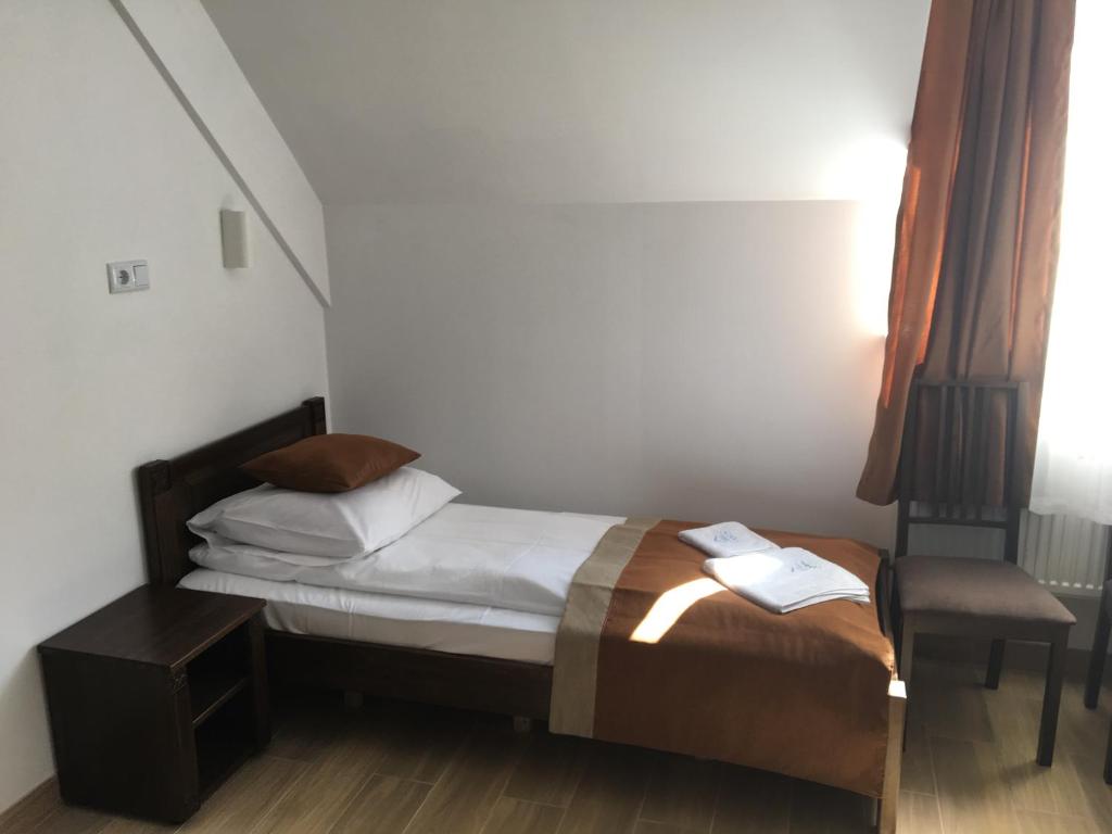 Postel nebo postele na pokoji v ubytování Europa