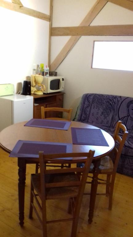 Posezení v ubytování le relais des fees