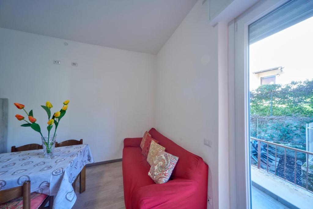 Een zitgedeelte bij Casa della nonna