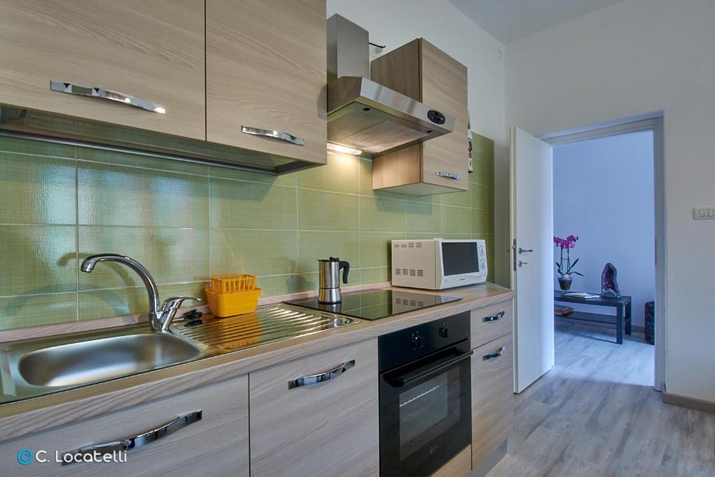 Een keuken of kitchenette bij Casa della nonna