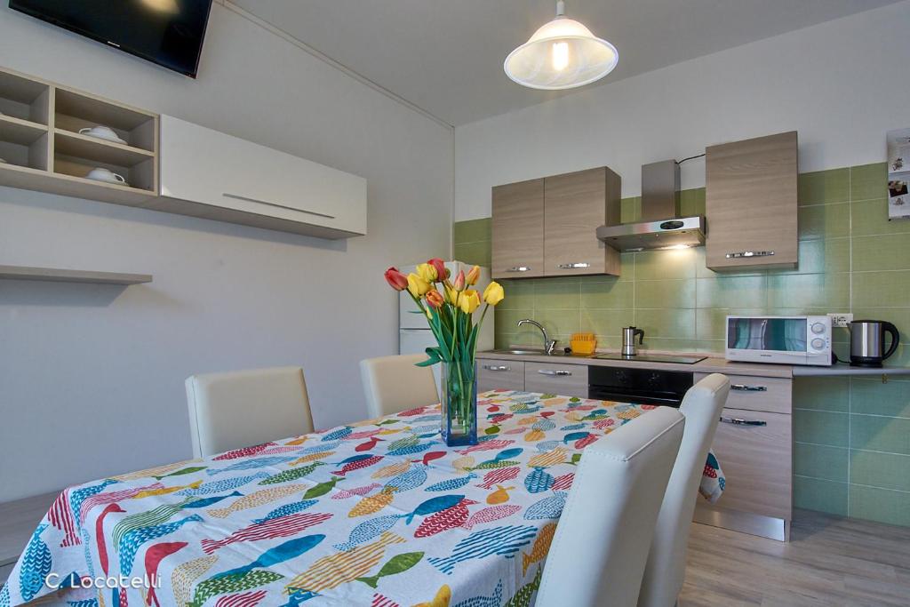 Een keuken of kitchenette bij Casa della nonna