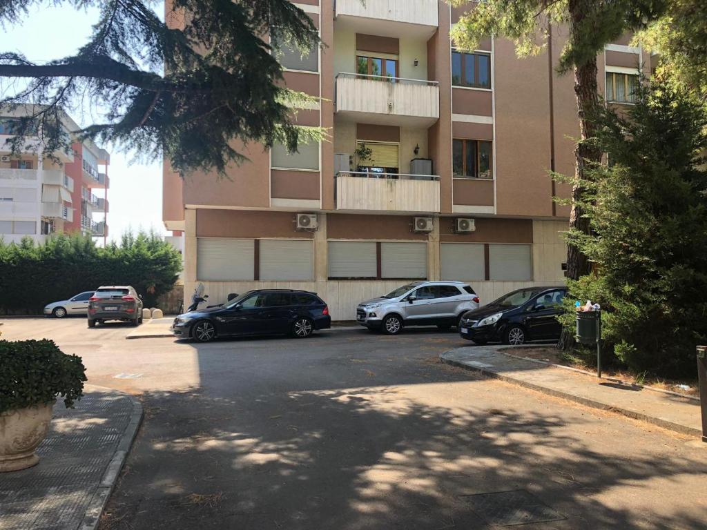 The building in which a panziókat is located