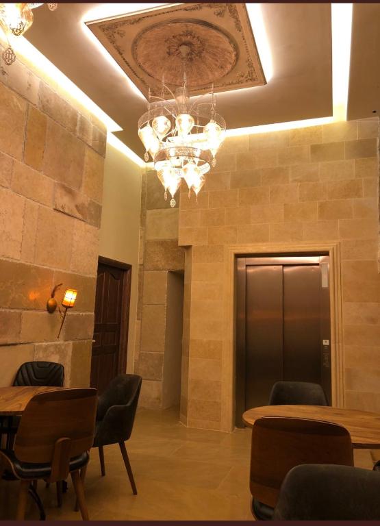 Posezení v ubytování Hashimi Hotel