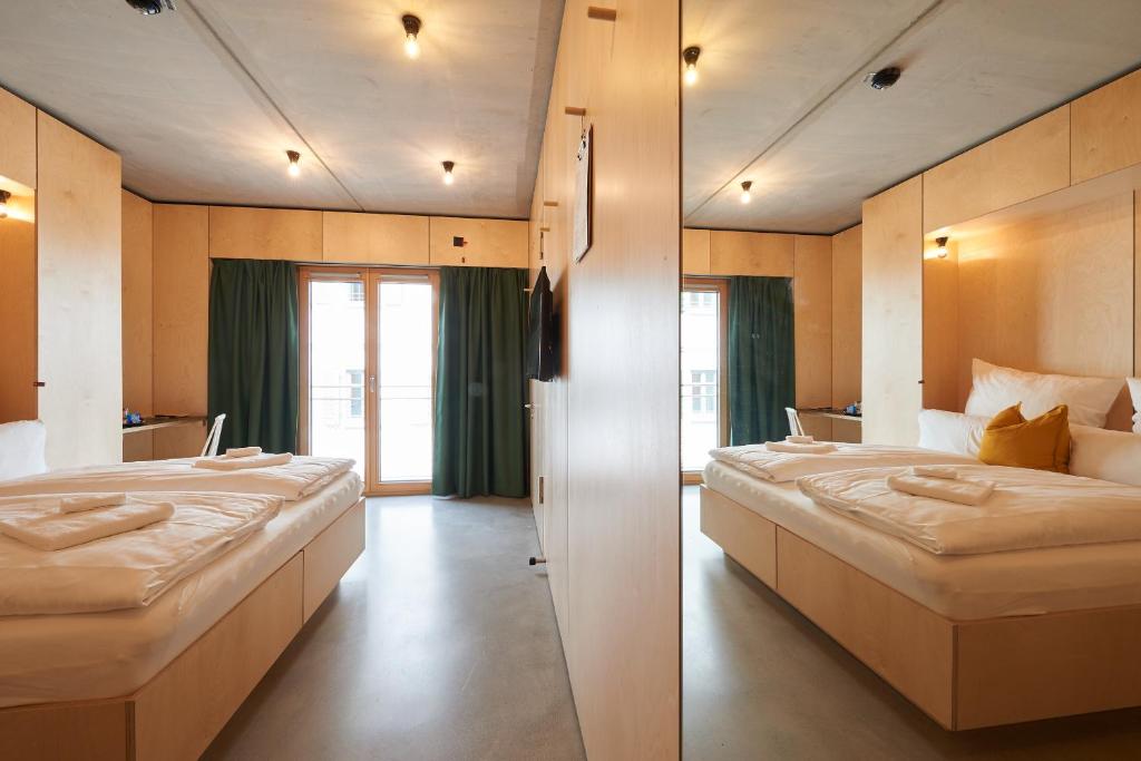 Postel nebo postele na pokoji v ubytování Kitz Boutique Hotel & Restaurant
