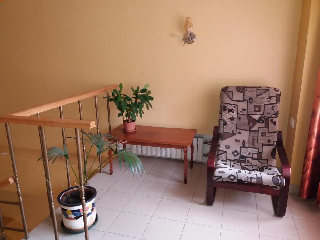 Posezení v ubytování Hotel Aleksandria