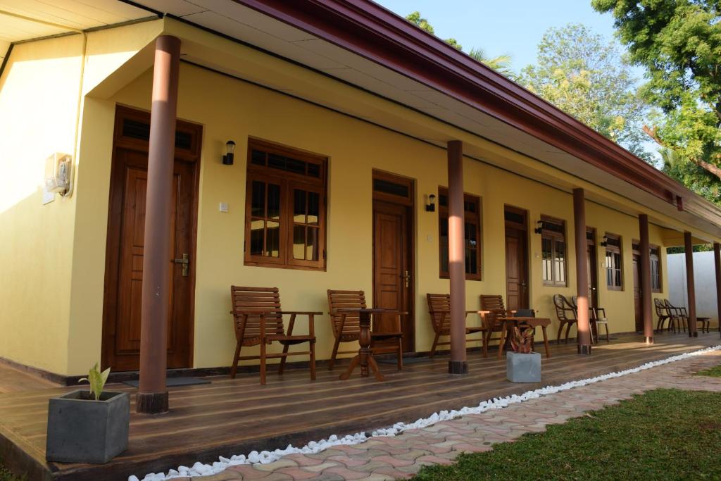 Budova, kde se bed and breakfast nachází
