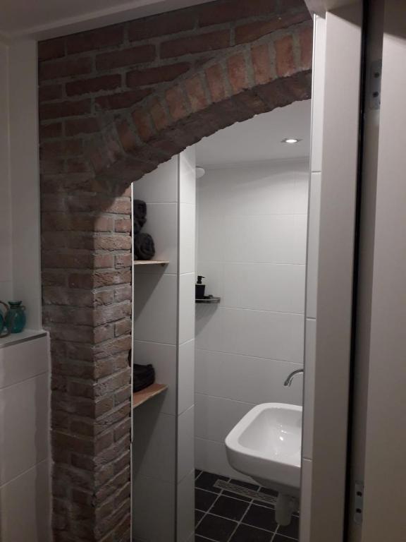 Koupelna v ubytování B&B CaSandra