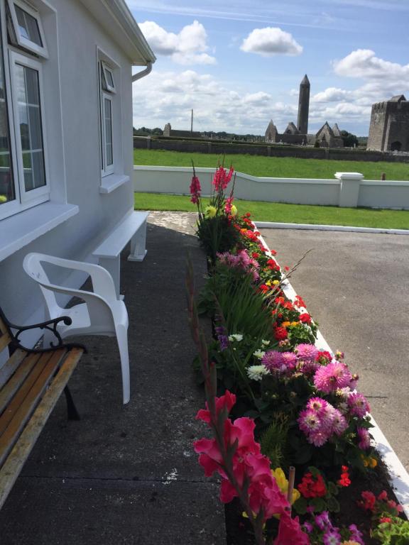 Balkón nebo terasa v ubytování Naomh Colman B&B