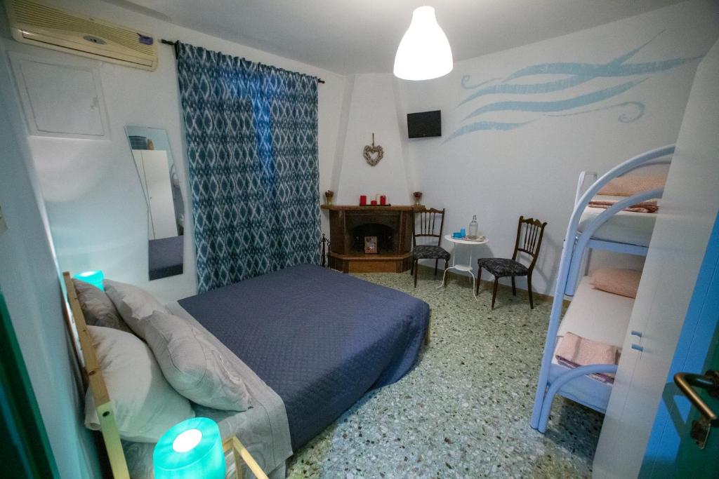 Una cama o camas en una habitación de Ai 4 Elementi