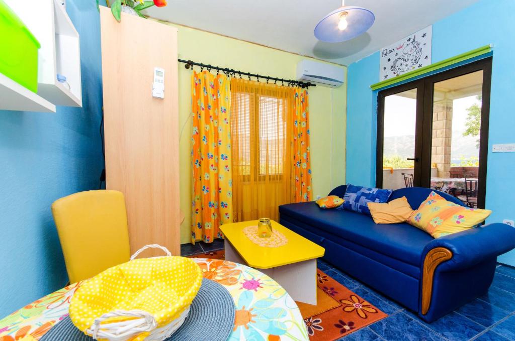 Posezení v ubytování Apartment Slavka