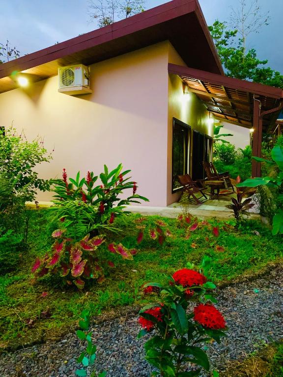 Zahrada ubytování Villa Tucan
