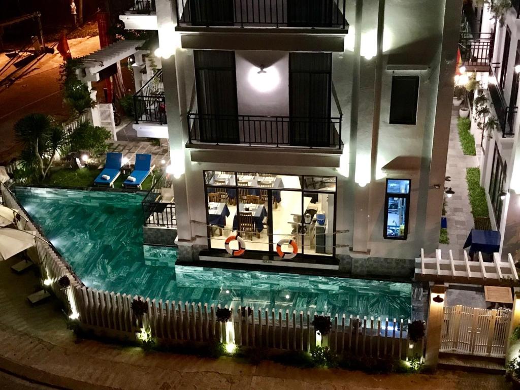 Bazén v ubytování Santa Sea Villa nebo v jeho okolí