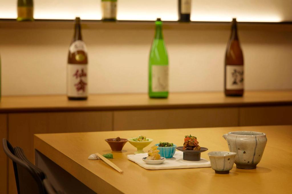 Nápoje v ubytování TSUKI Tokyo