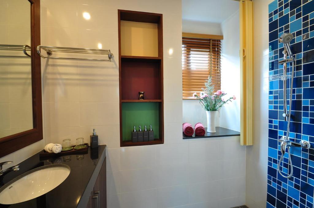 Koupelna v ubytování Samui Honey Tara Villa Residence