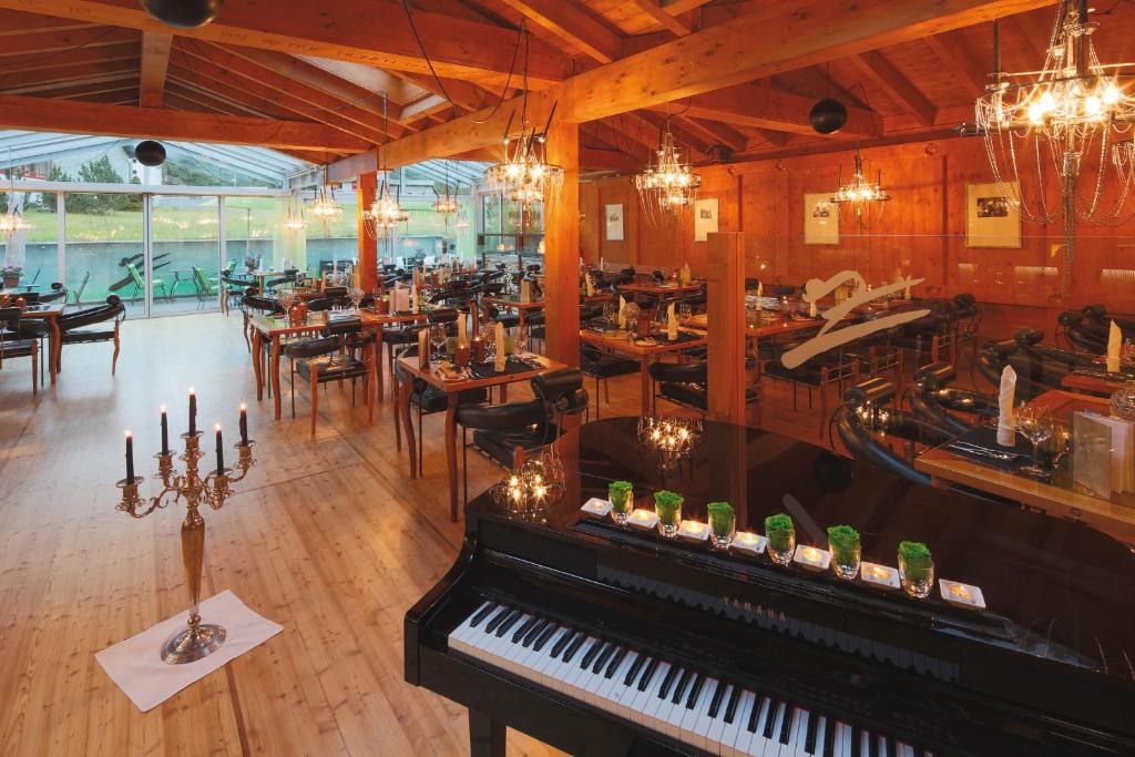Restaurace v ubytování Wellness Spa Pirmin Zurbriggen