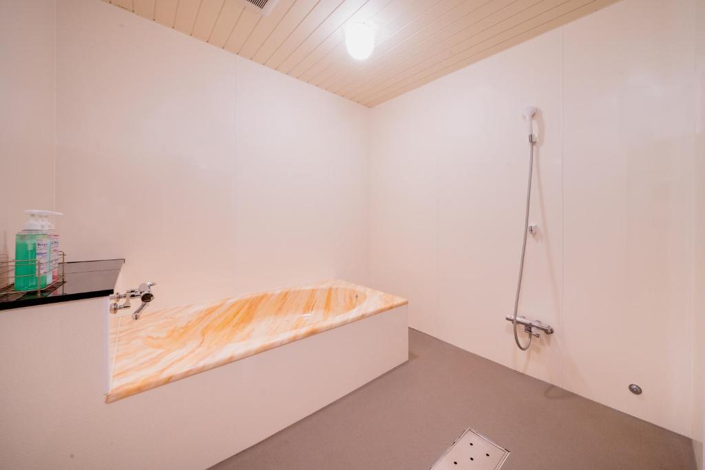 Koupelna v ubytování Hotel Pagoda