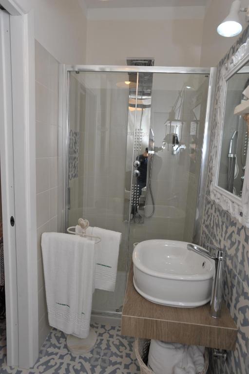 Kúpeľňa v ubytovaní A casa di Nonna Bianca