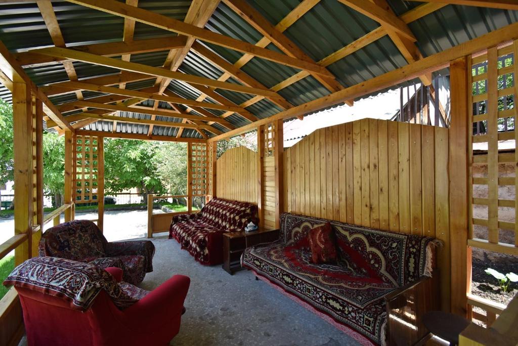 Posezení v ubytování Guest House Arsan